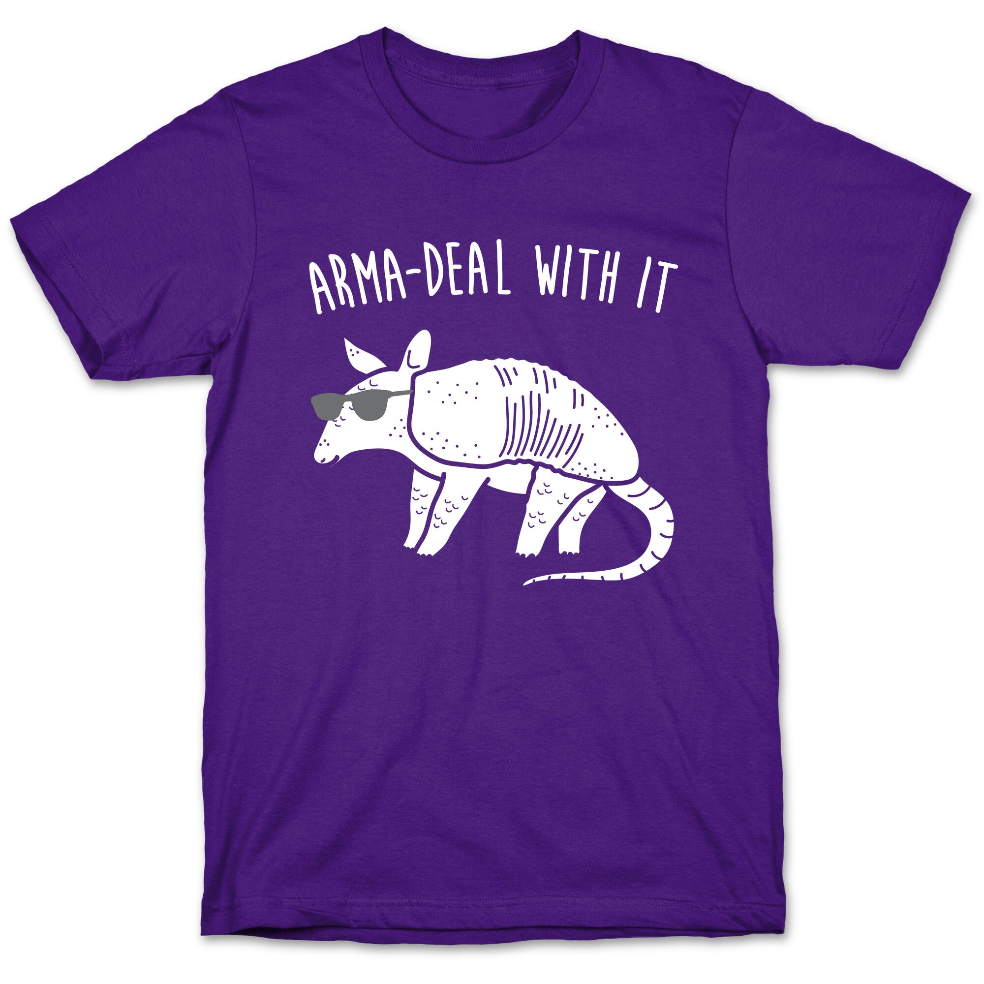 Arma-Deal With It Armadillo T-Shirt